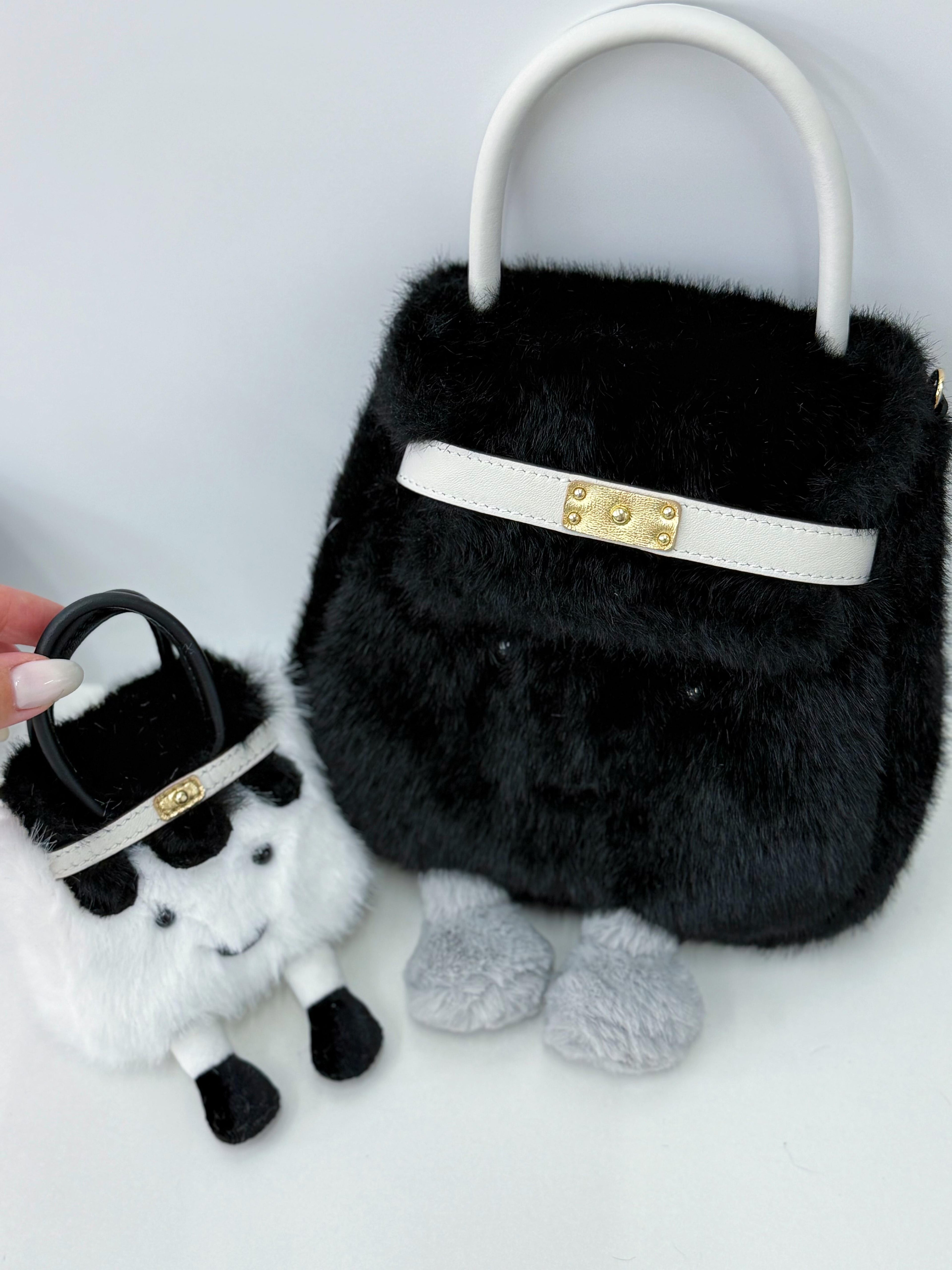Jellykin 10 Black Leather Mini Coin Pouch - Detail 5