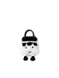 Jellykin 10 Black Leather Mini Coin Pouch - Front