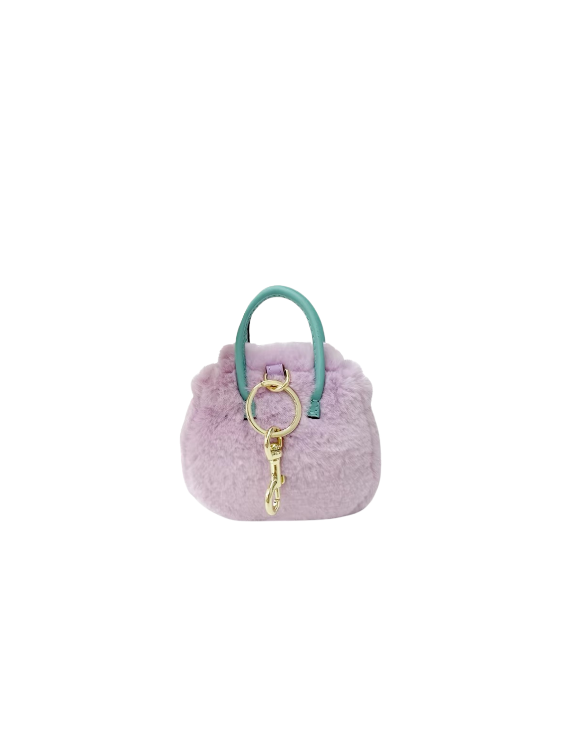 Jellykin 10 Purple Leather Mini Coin Pouch - Back