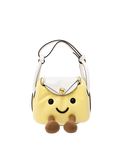 Jellykin 19 Lamb Leather Supple Bag in Butter, front view