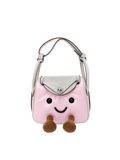 Jellykin 18 Lamb Leather Supple Bag in Mochi — Front View