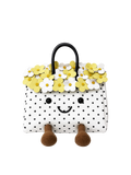 Jellykin 25 Yellow Leather Bag - Front