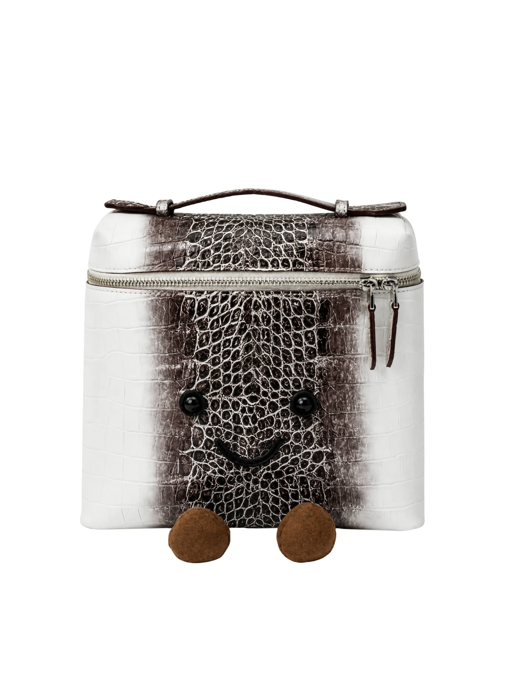 Jellykin 25 Calf Leather Vanity Bag in Himalaya — Front