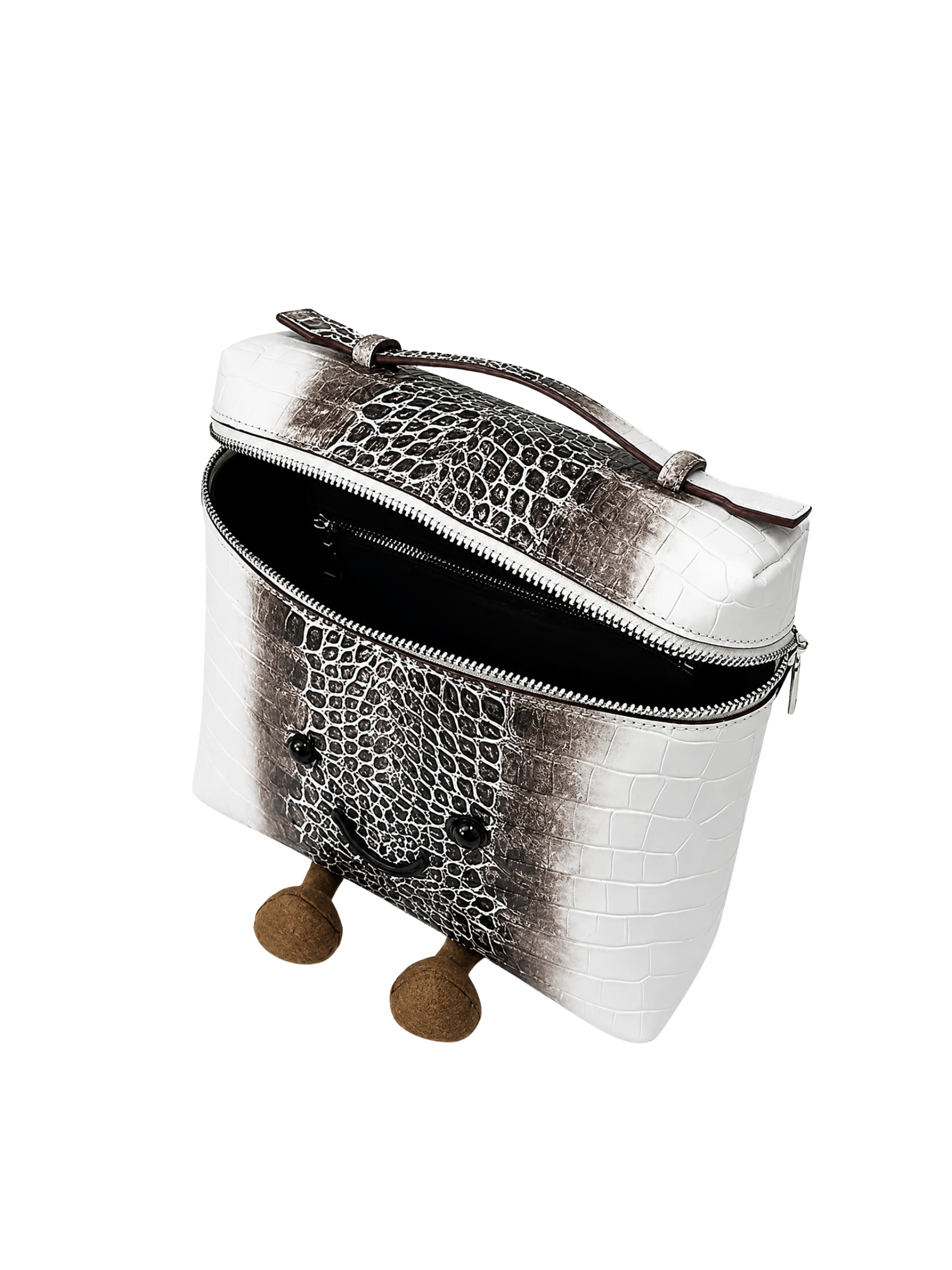 Jellykin 25 Calf Leather Vanity Bag in Himalaya — Inside