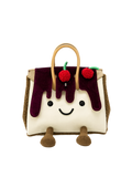 Jellykin 25 Calf Leather Bag in Berry Cake — Front