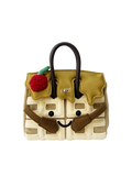 Jellykin 25 Red Silk Leather Bag - Front
