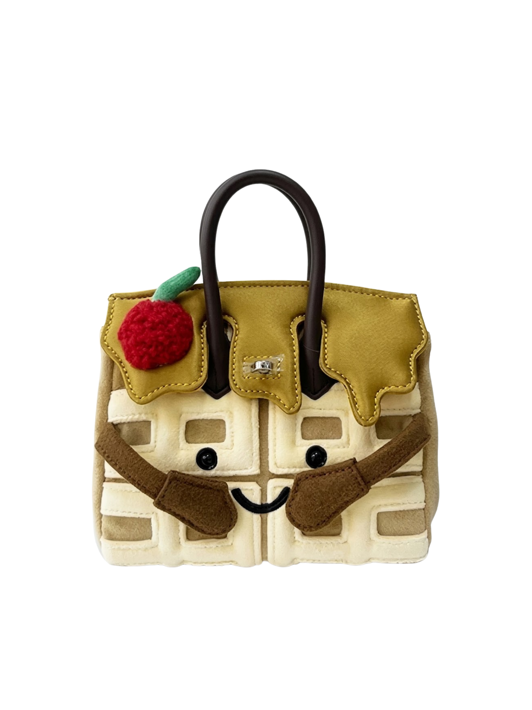 Jellykin 25 Red Silk Leather Bag - Front