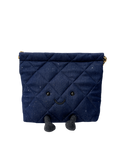 Jellykin 30 Denim Shopping Bag in Blueberry — Front View