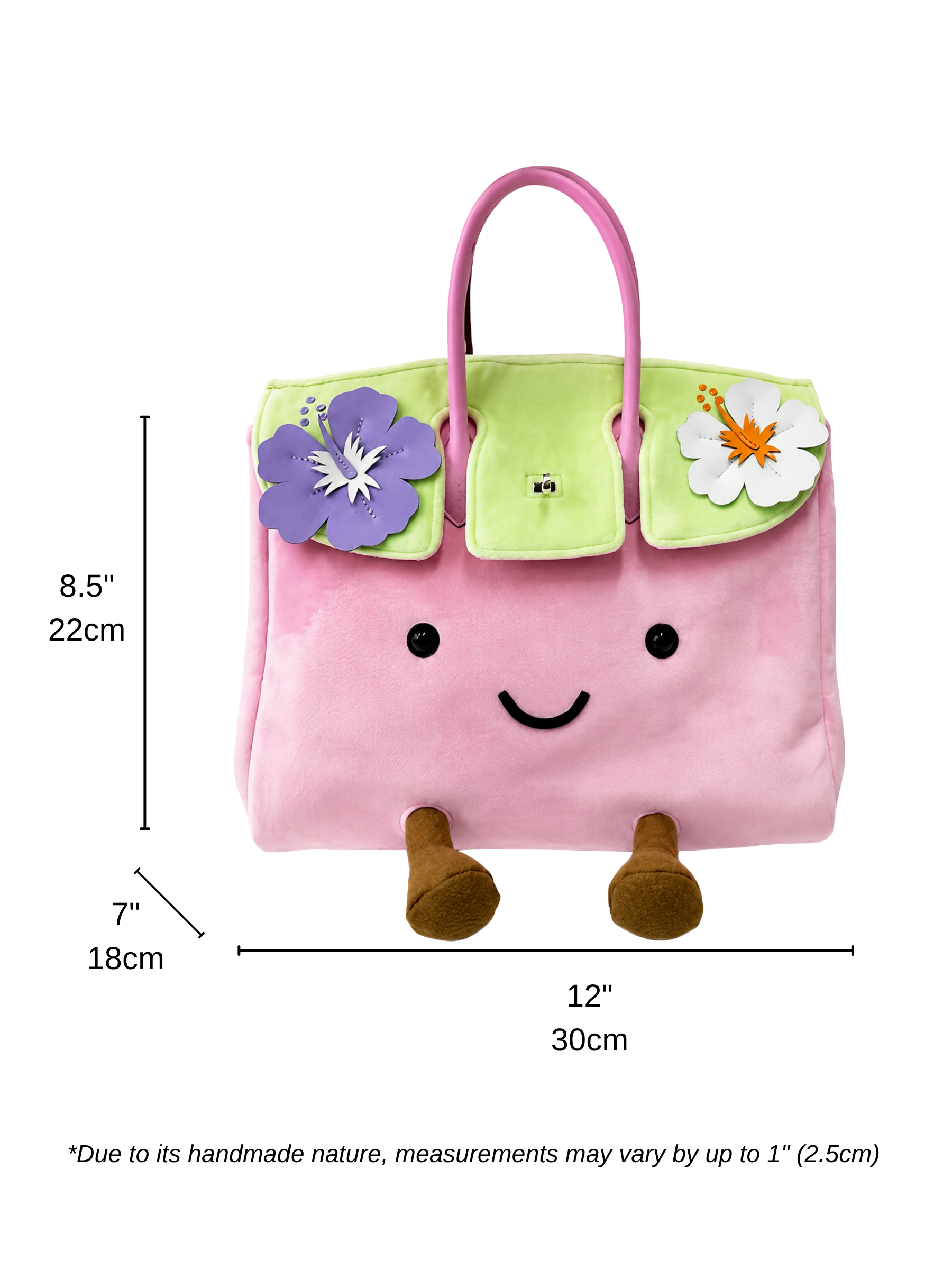 Jellykin 30 Velvet Calf Leather-Trim Bag in Hibiscus — Size