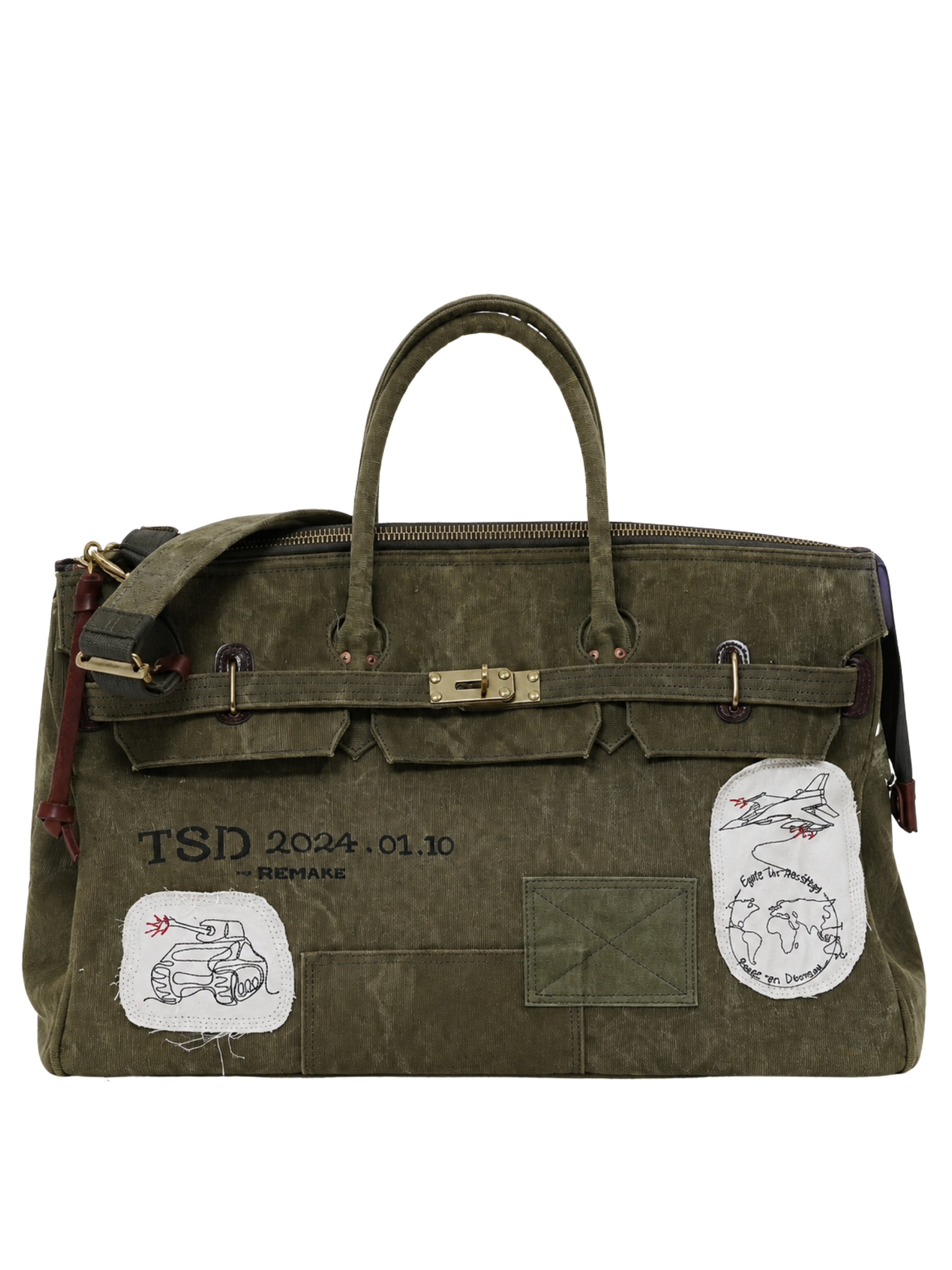 Firkin 60 Distressed Canvas Travel Bag