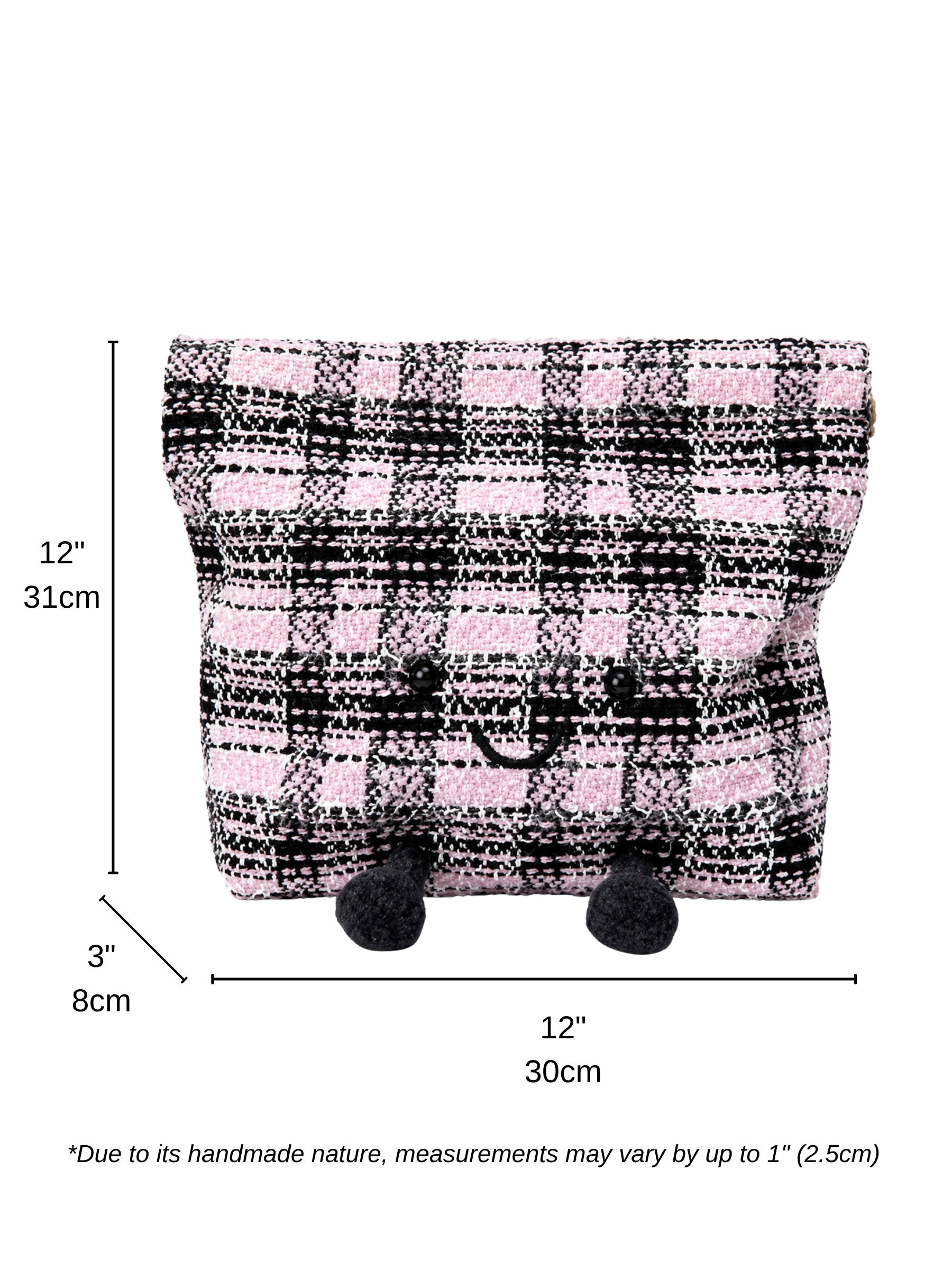 Jellykin Plaid 30 Shopping Bag