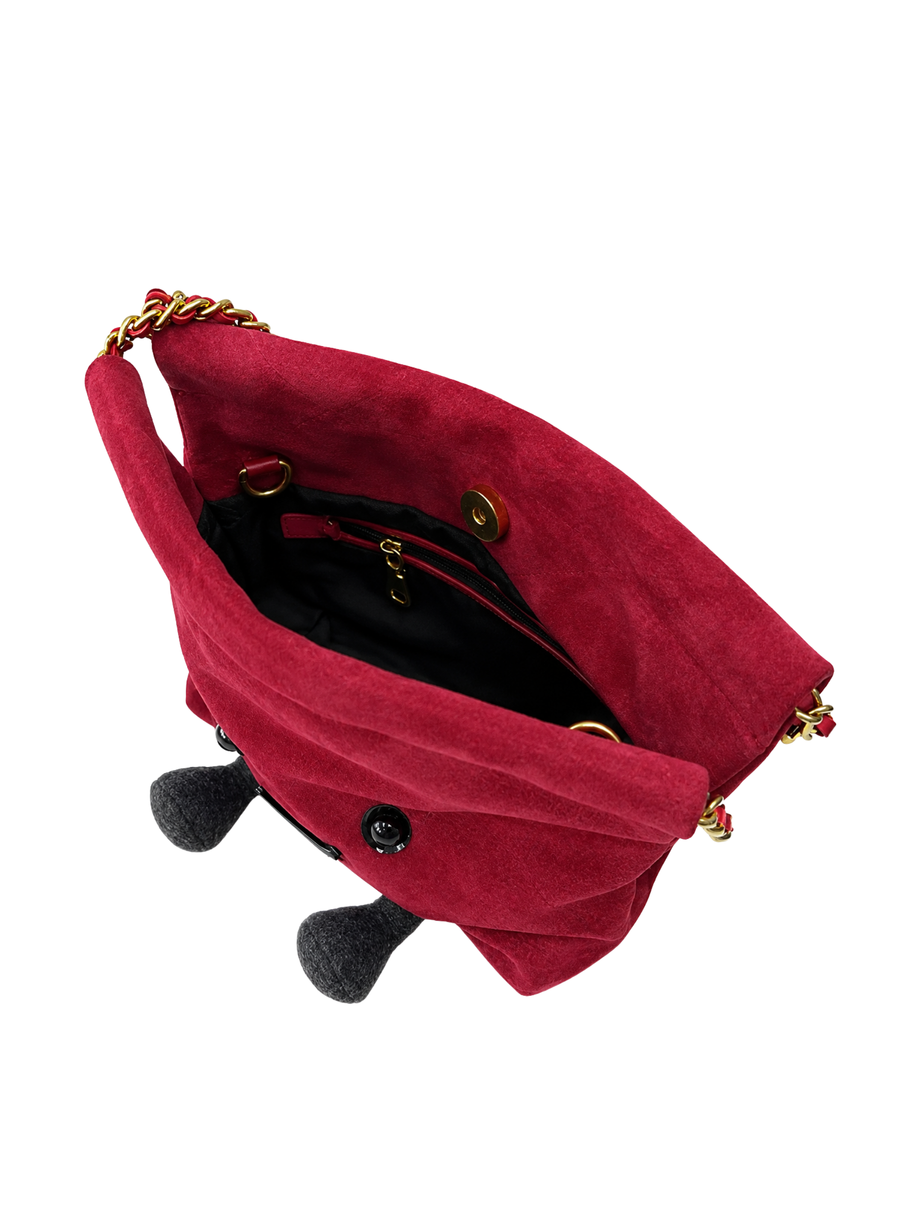 Jellykin Suede 30 Shopping Bag
