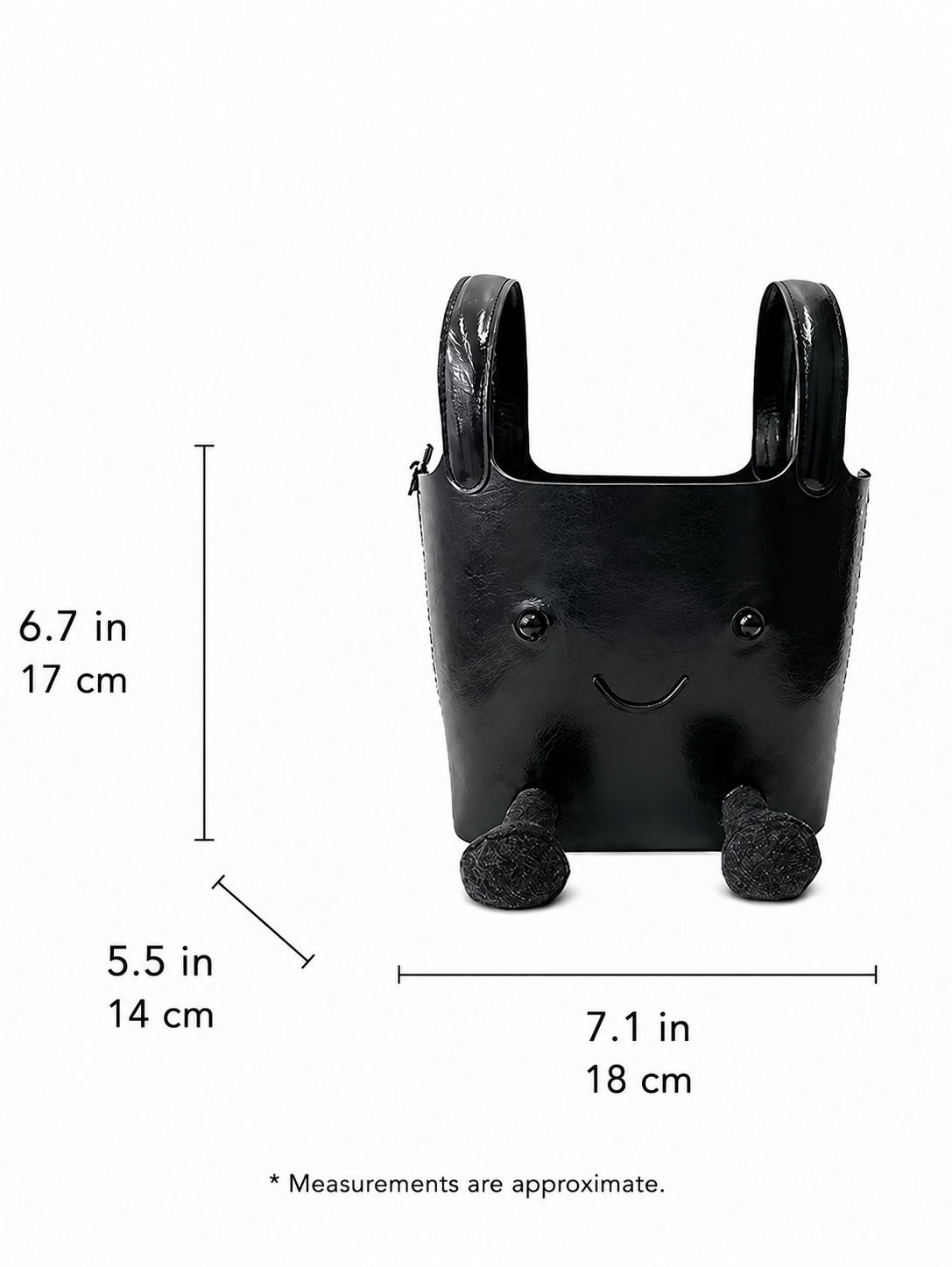 Jellykin Leather Bucket Bag