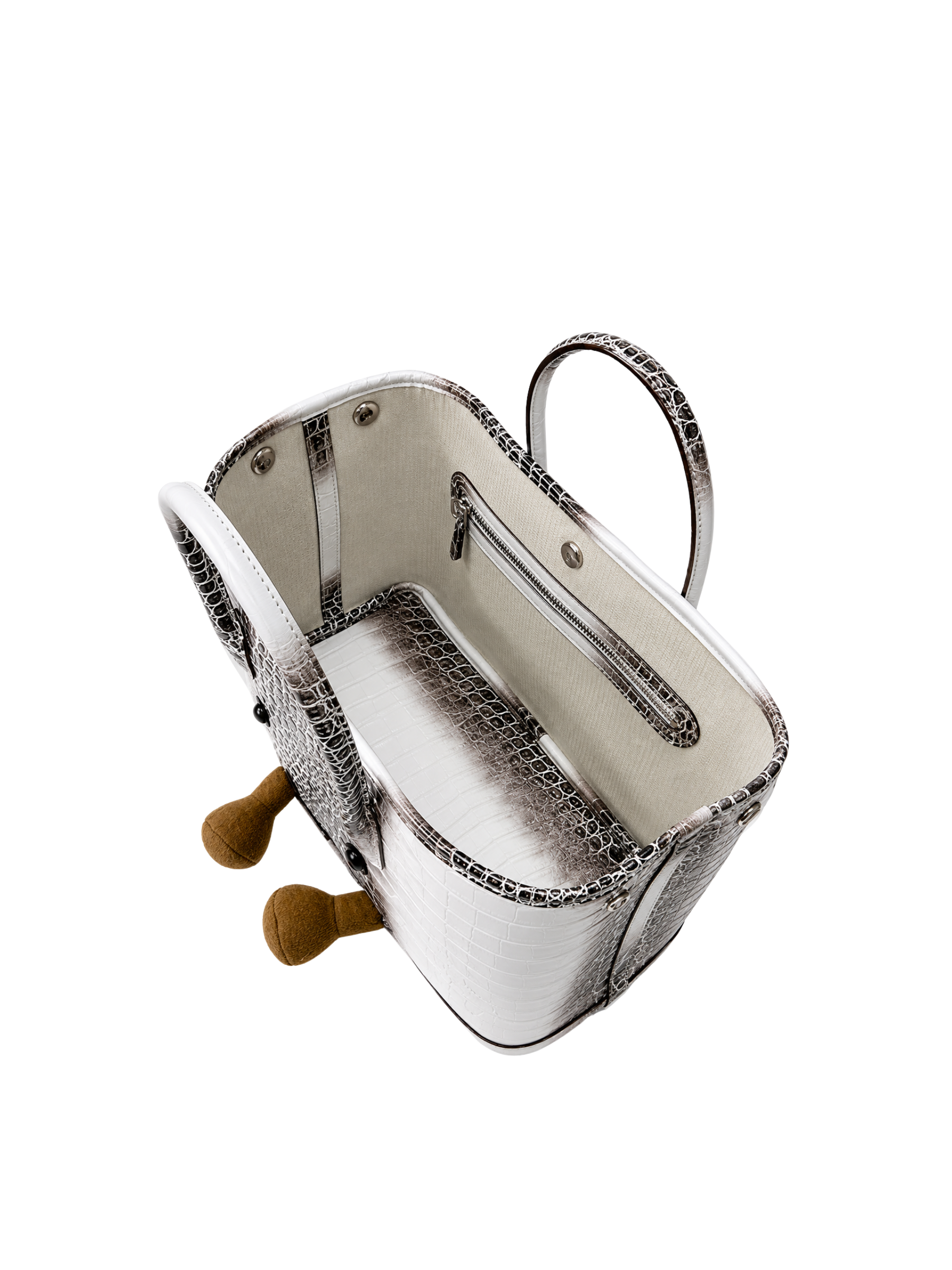 Jellykin Croc Leather Tote Bag