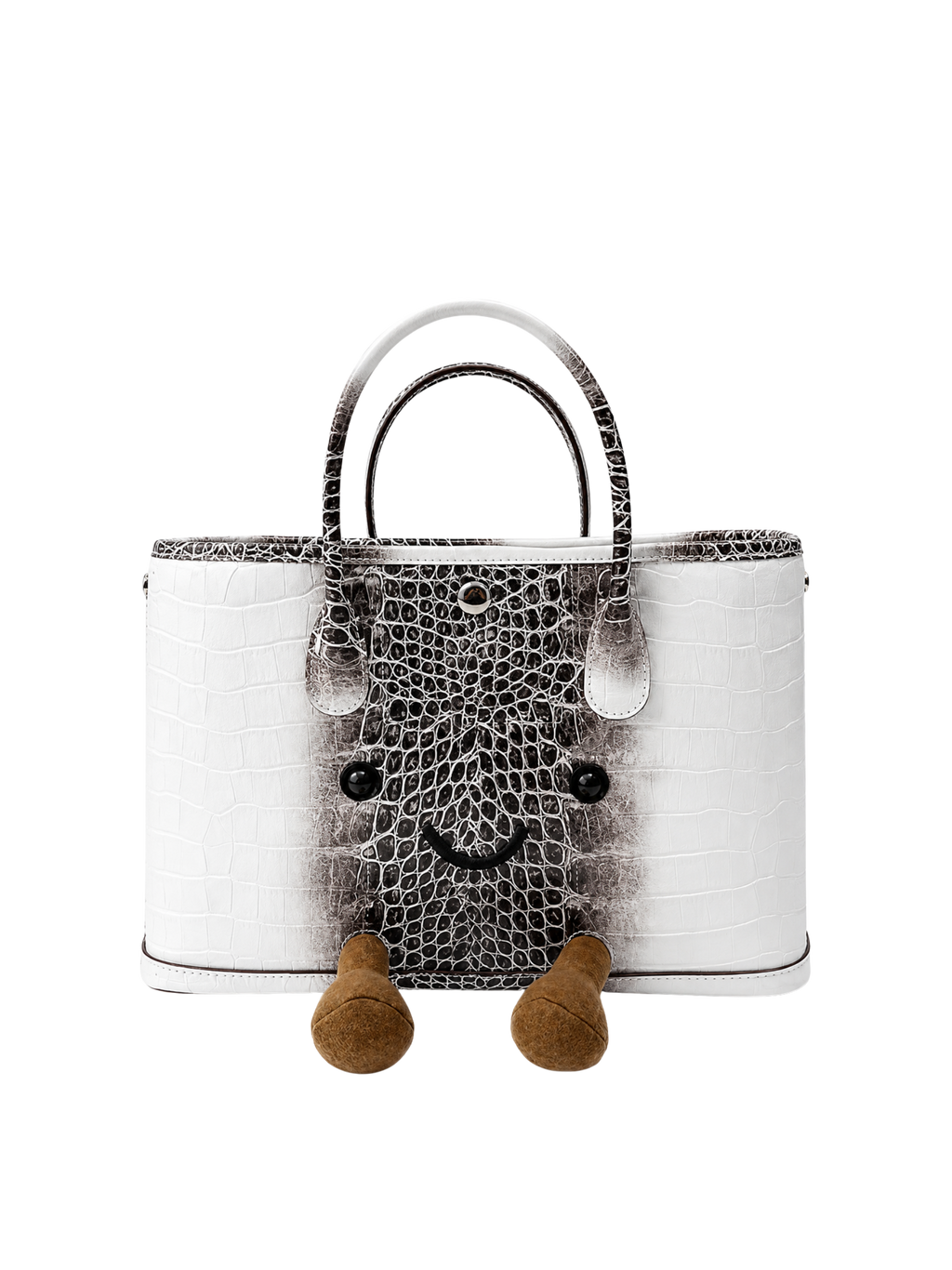 Jellykin Croc Leather Tote Bag