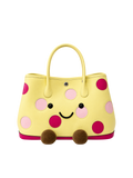 Jellykin Polka Dot Leather Tote Bag