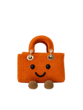 Jellykin Suede Leather Trim Lady Bag
