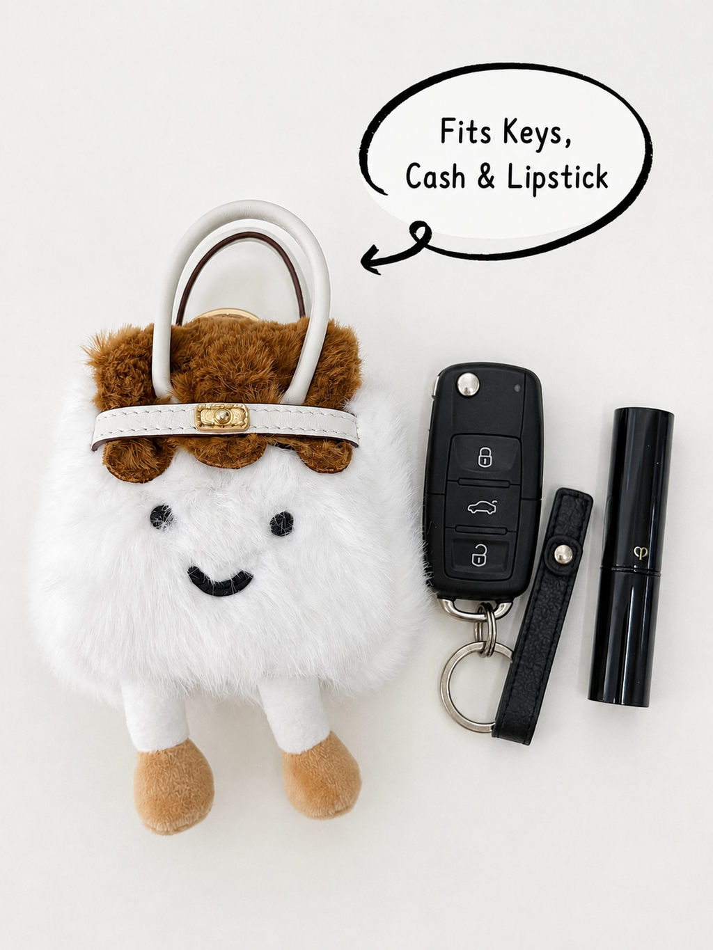 Mini Jellykin Leather-Trim Coin Pouch