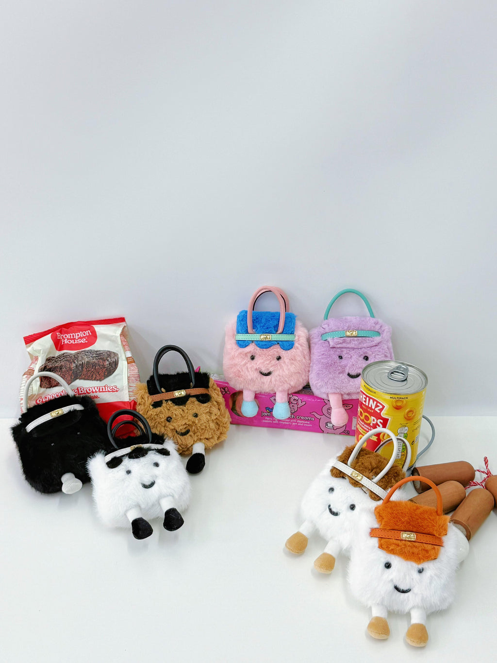 Mini Jellykin Leather-Trim Coin Pouch