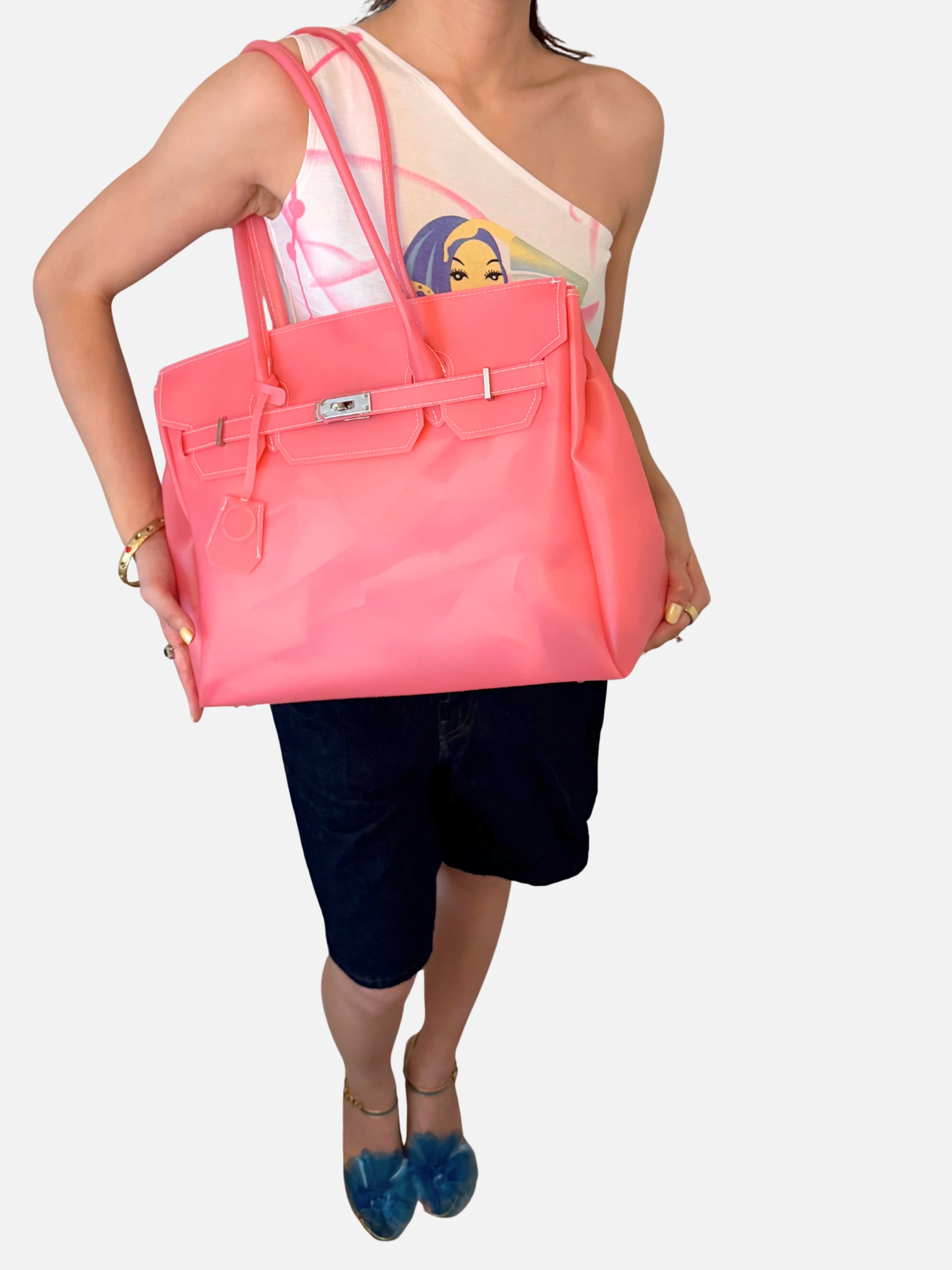 Jelly Firkin 40 Pink TPU Bag - Model 1