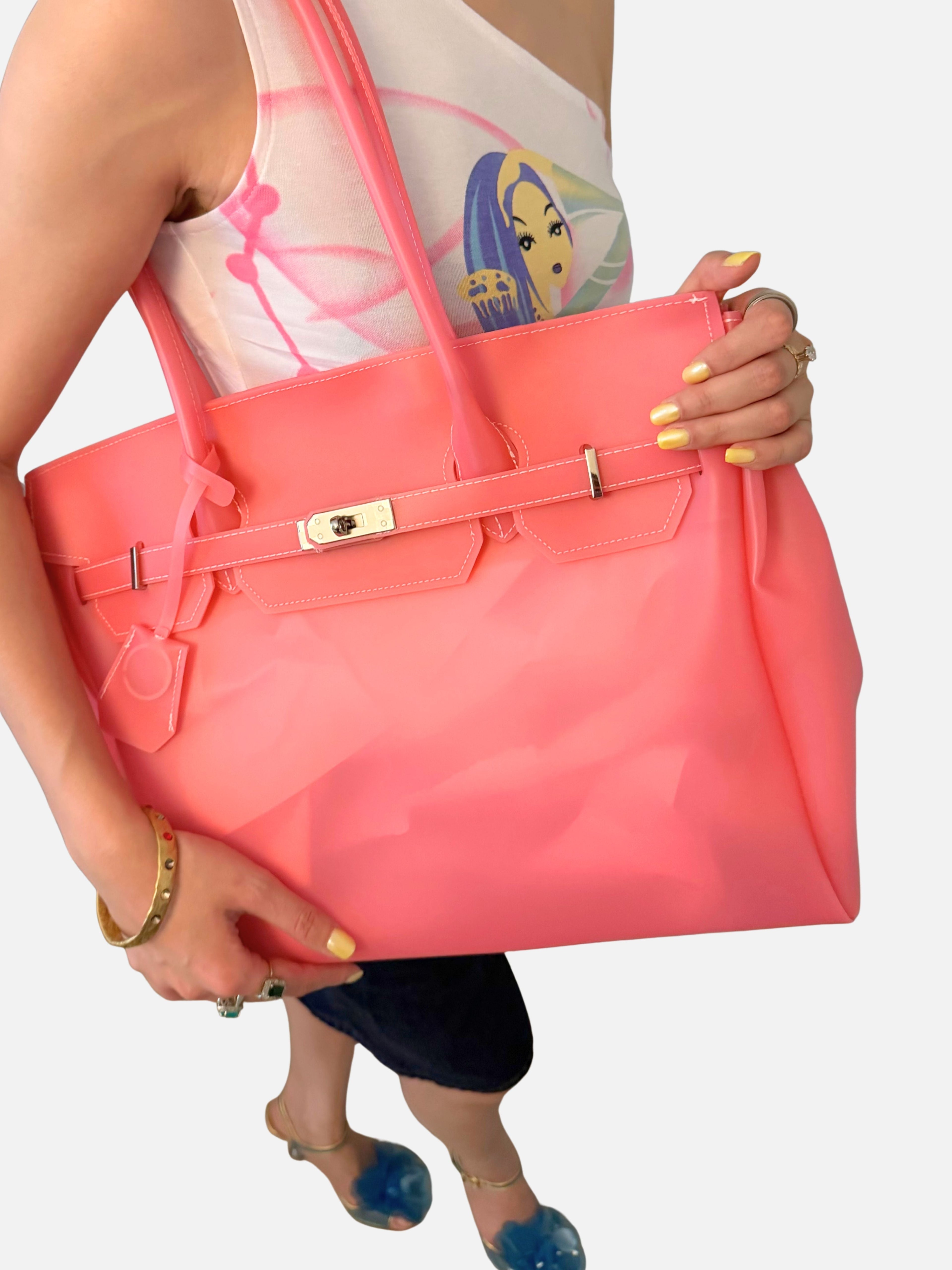 Jelly Firkin 40 Pink TPU Bag - Model 2