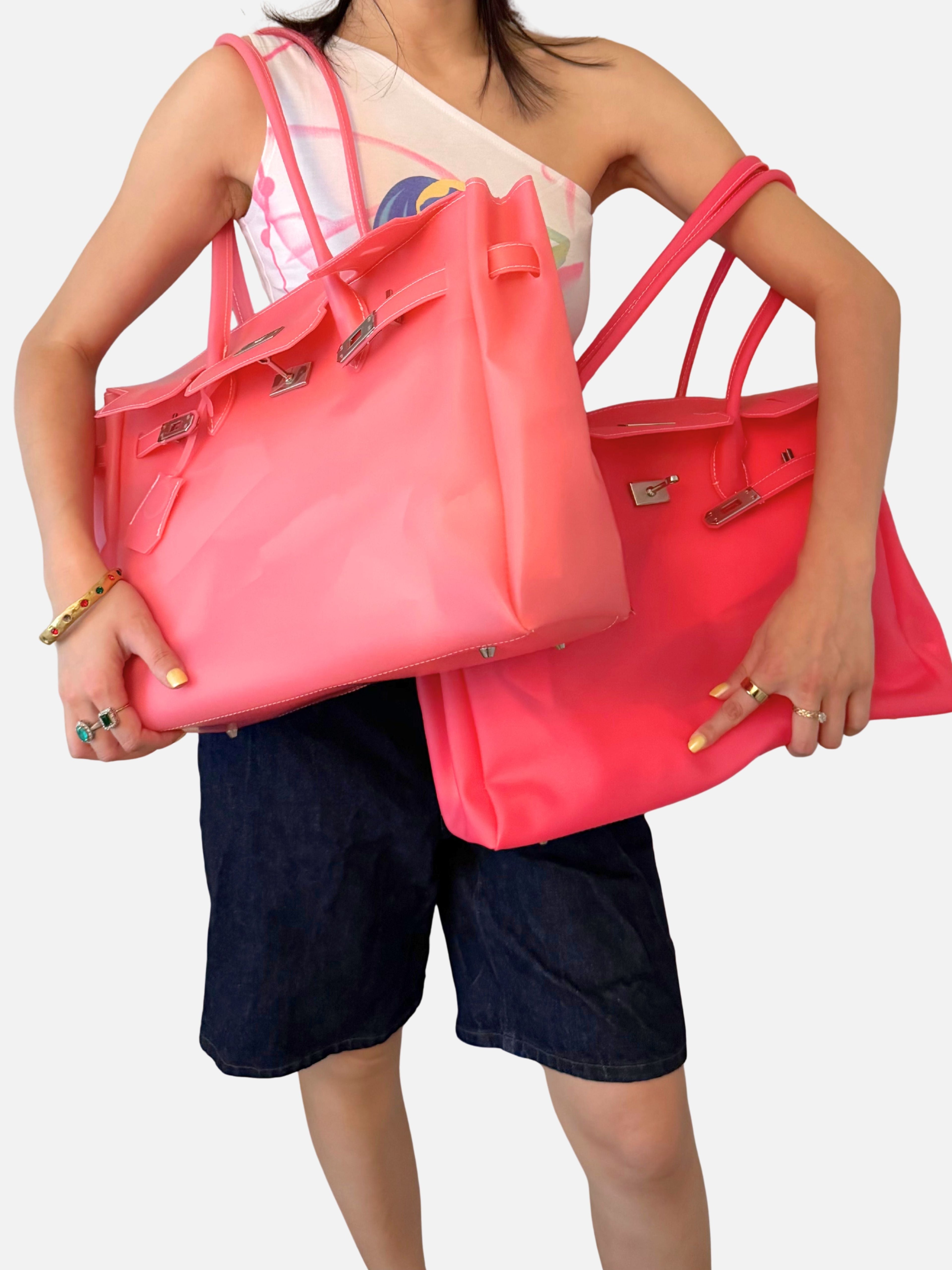 Jelly Firkin 40 Pink TPU Bag - Model 4