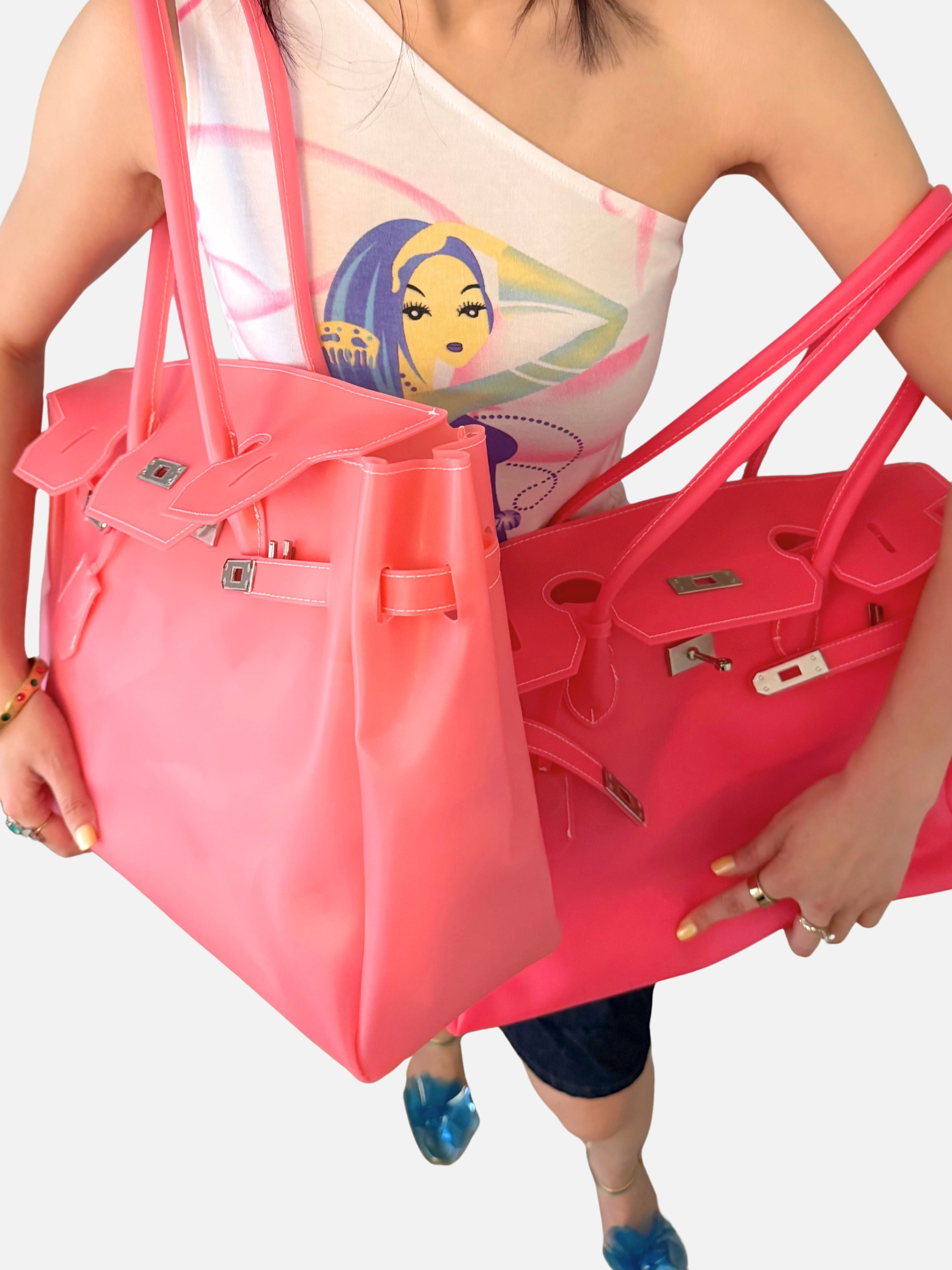 Jelly Firkin 40 Pink TPU Bag - Model 5