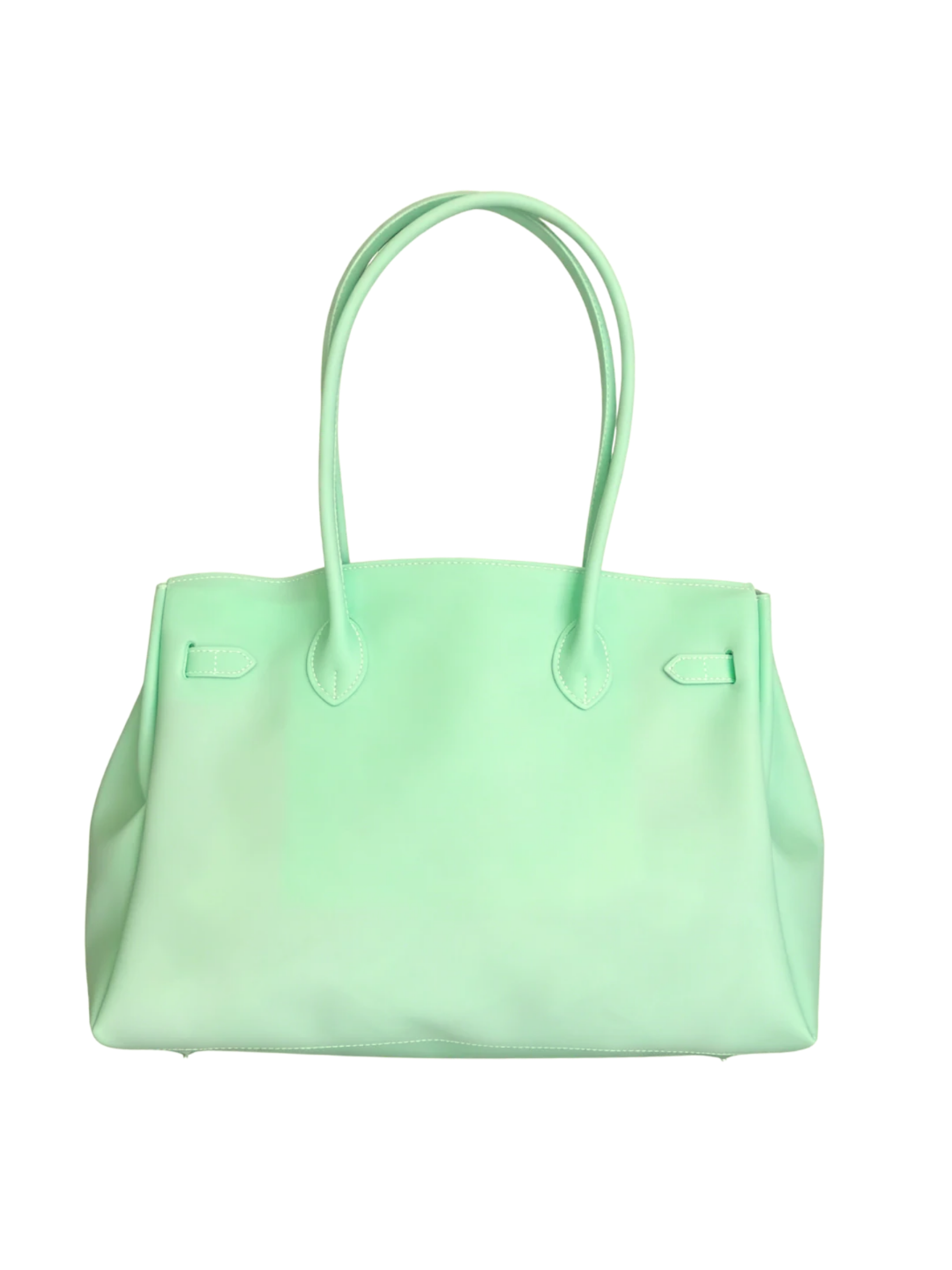 Jelly Firkin 40 Green PVC Bag - Back