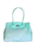 Jelly Firkin 40 Blue PVC Bag - Front