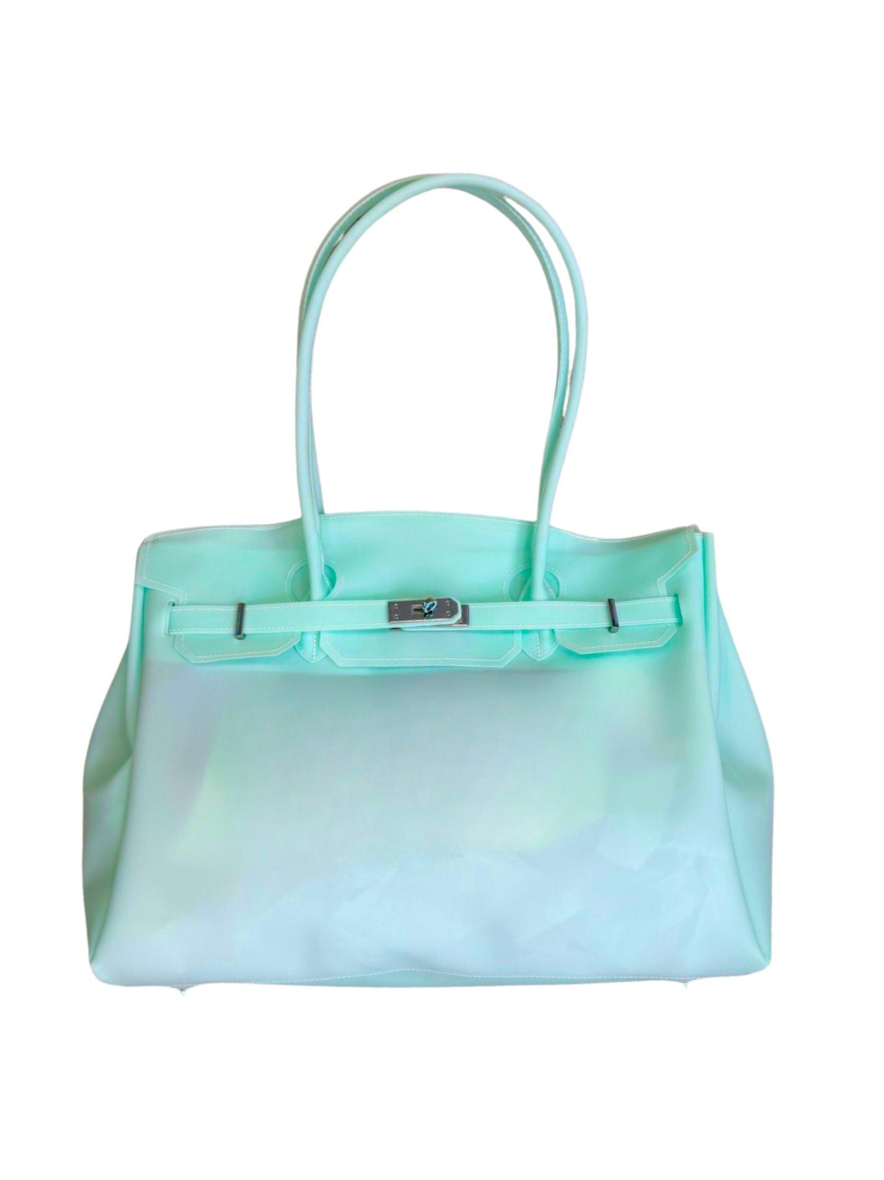 Jelly Firkin 40 Blue PVC Bag - Front