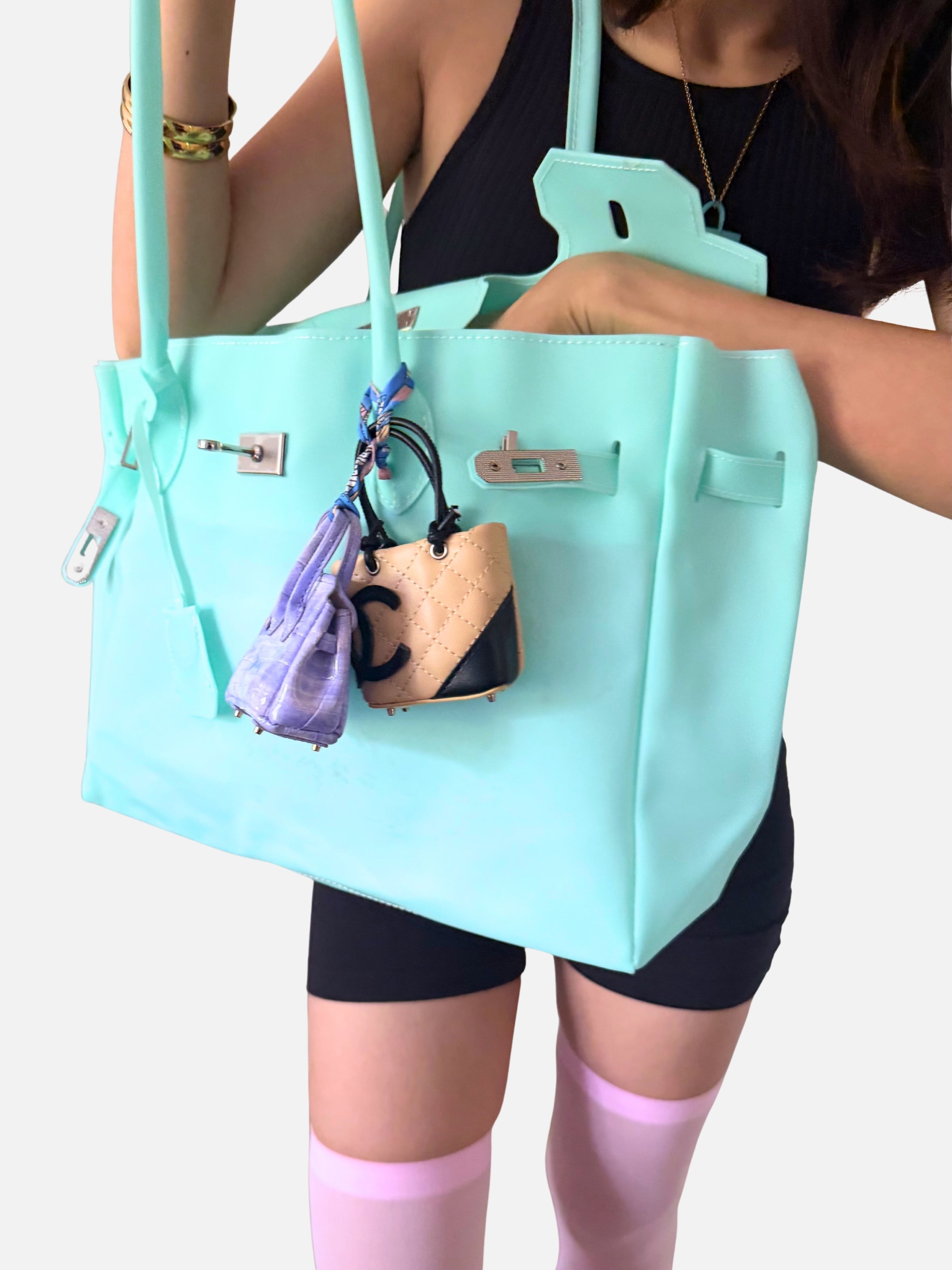 Jelly Firkin 40 Blue PVC Bag - Model 2