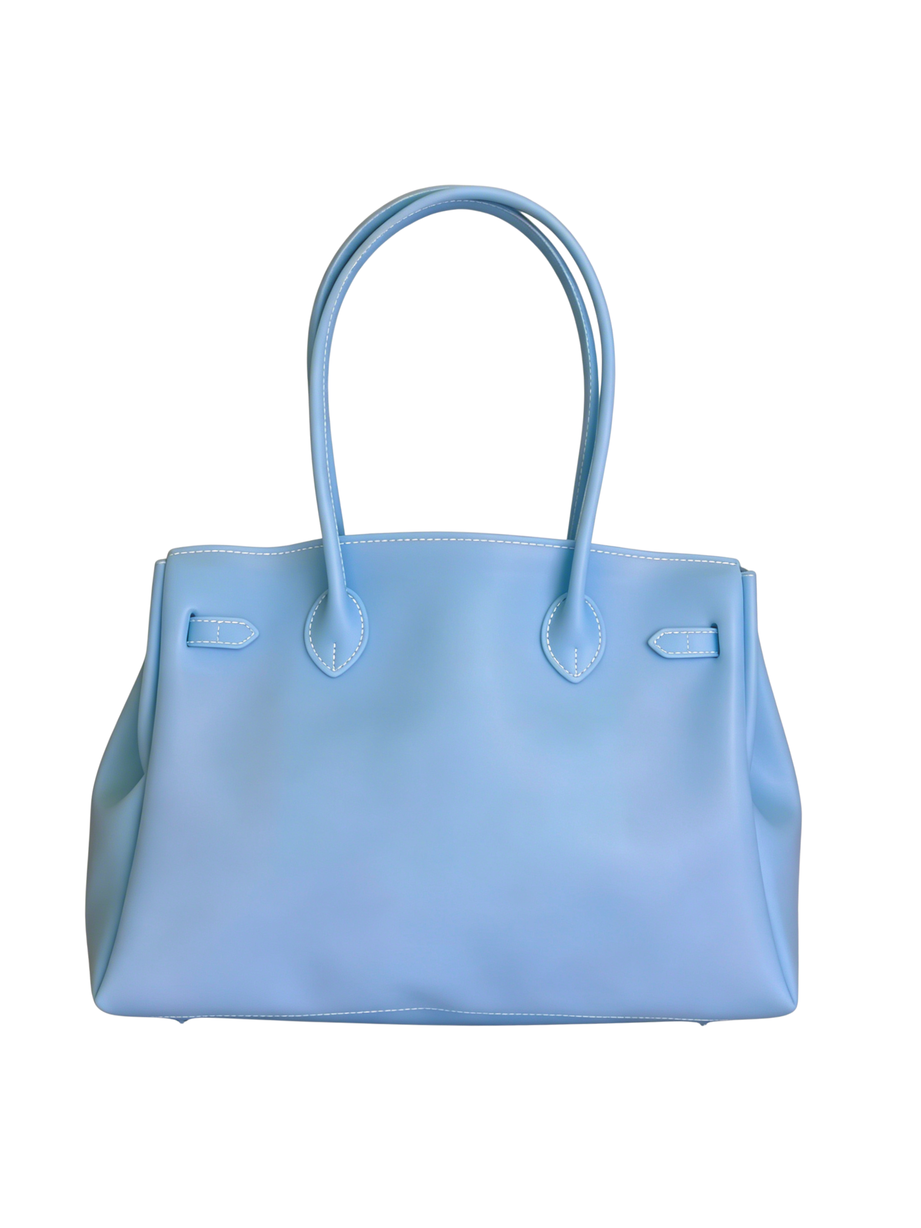 Jelly Firkin 40 Light Blue PVC Bag - Back