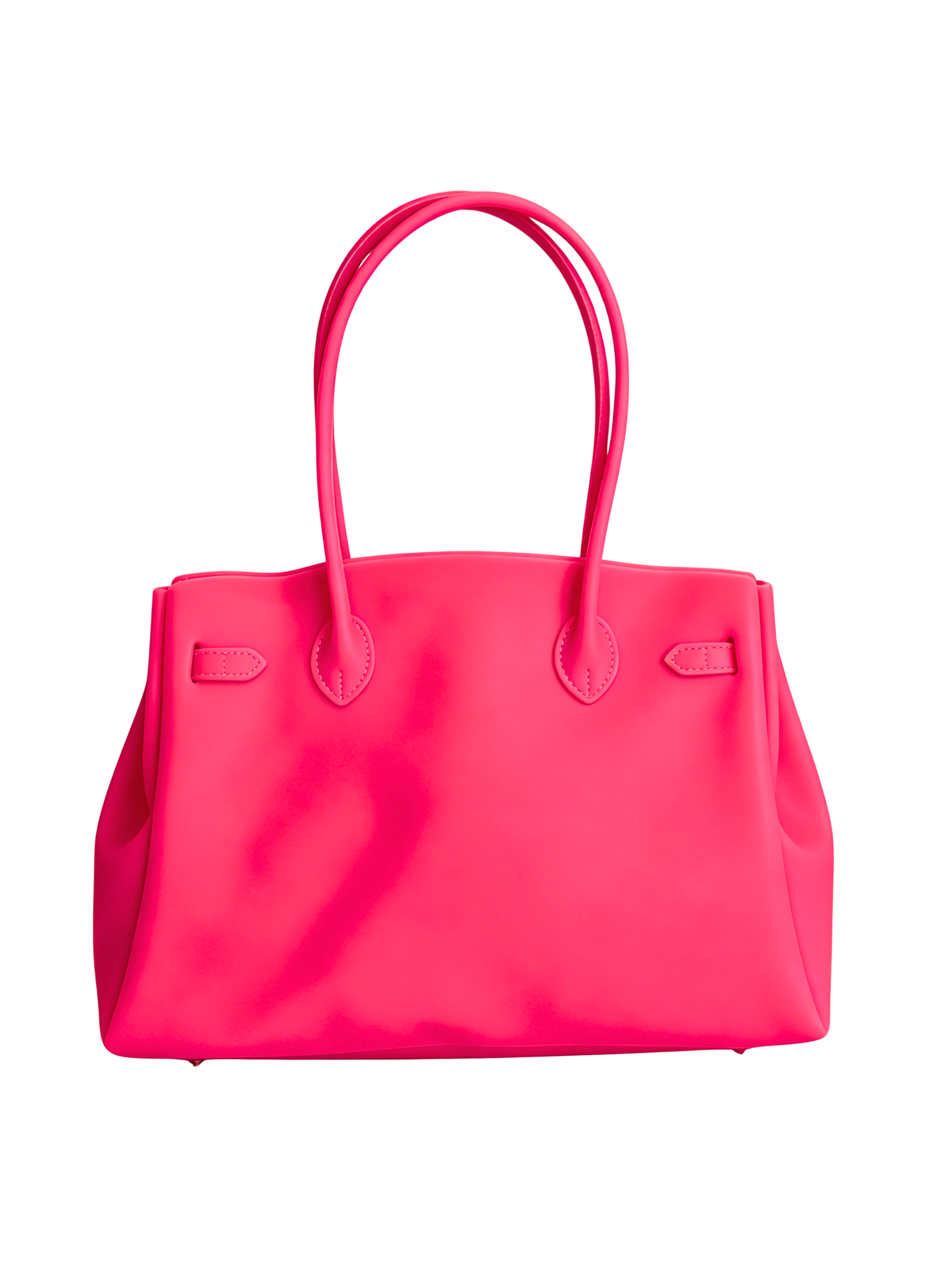 Jelly Firkin 40 Pink PVC Bag - Back