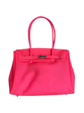 Jelly Firkin 40 Pink PVC Bag - Front