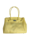 Jelly Firkin 40 Yellow PVC Bag - Front