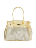 Jelly Firkin 40 Cream PVC Bag - Front