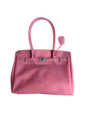 Jelly Firkin 40 Pink PVC Bag - Front
