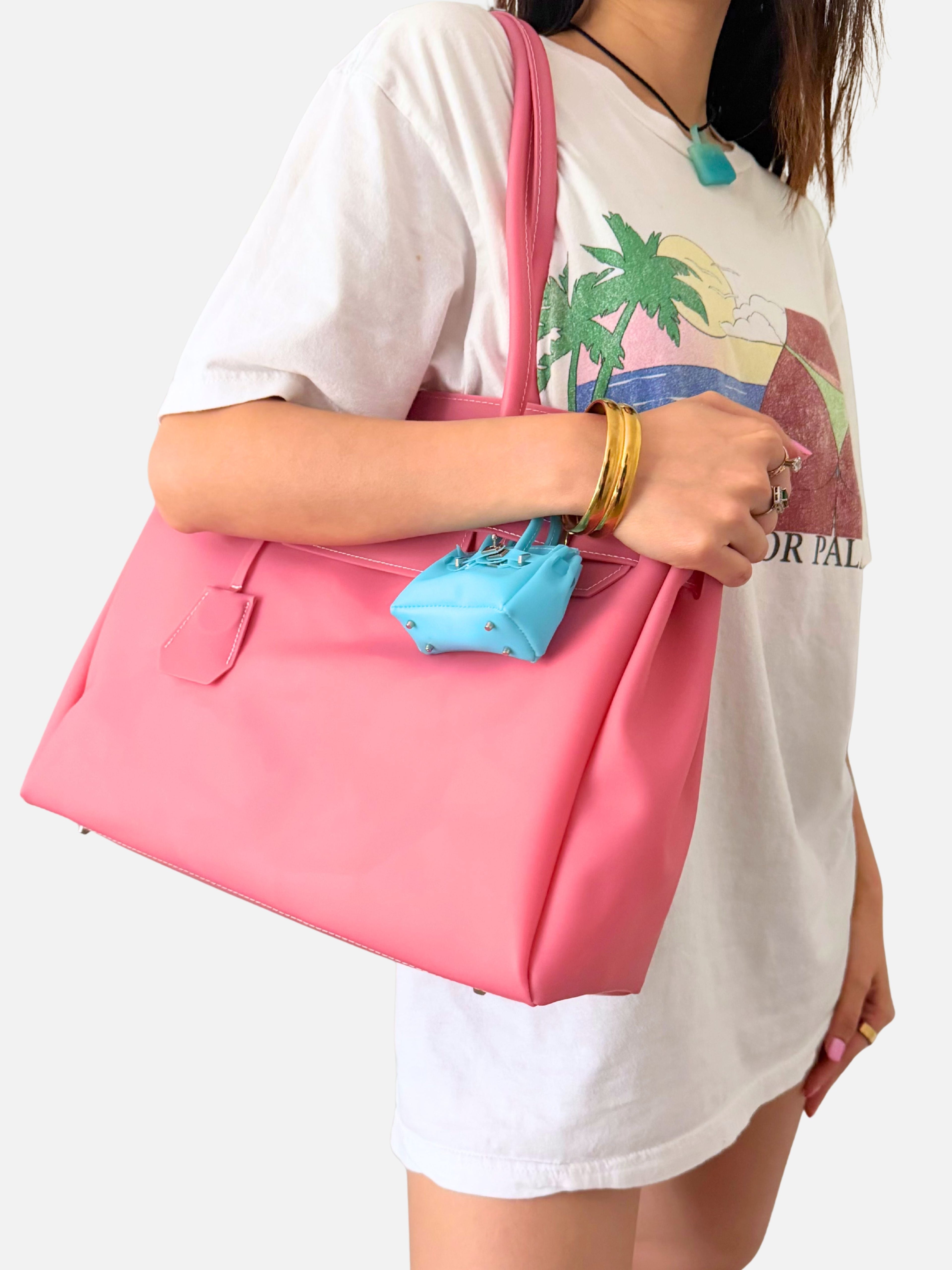 Jelly Firkin 40 Pink PVC Bag - Model 1