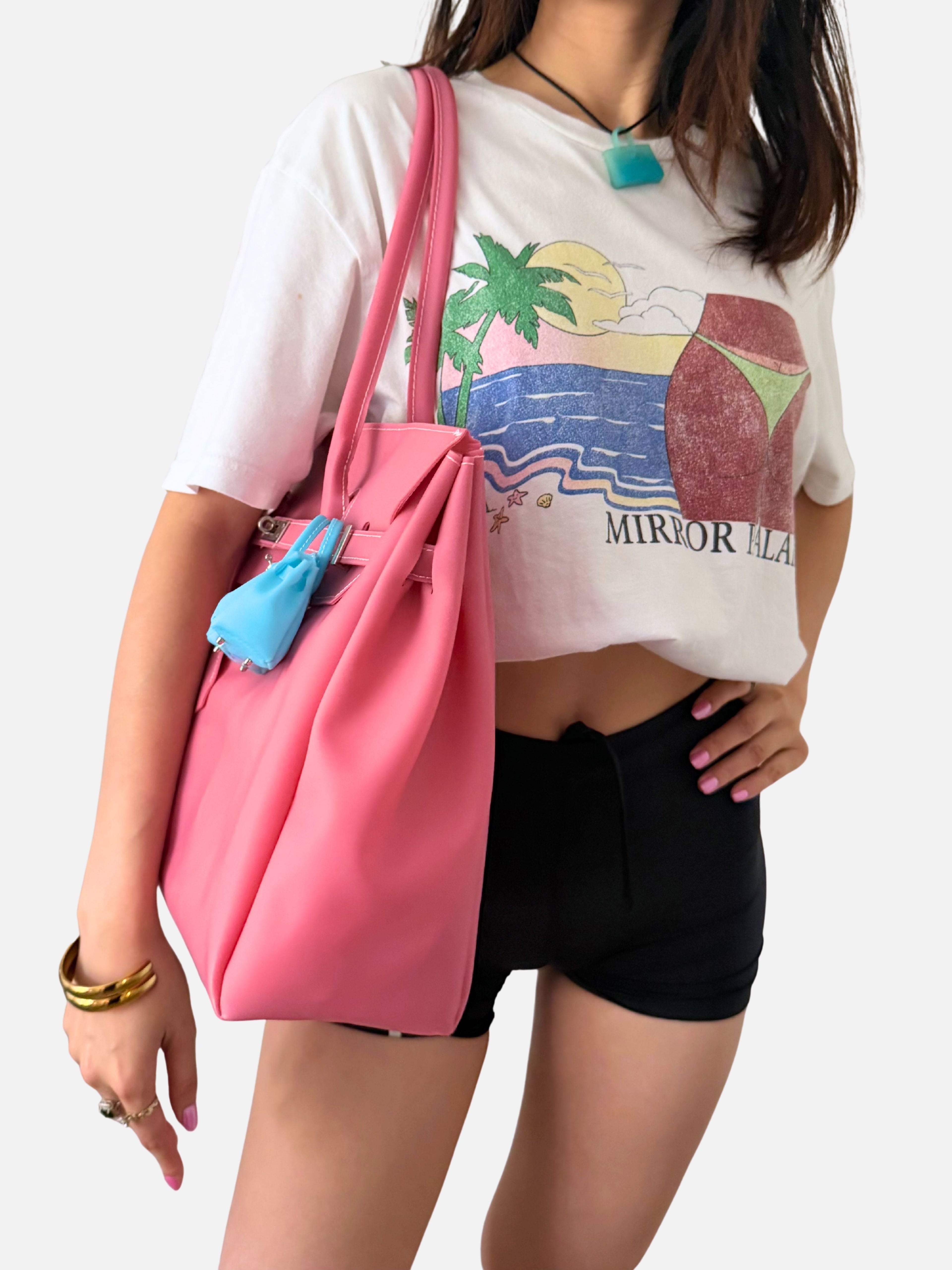Jelly Firkin 40 Pink PVC Bag - Model 4