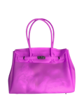 Jelly Firkin 40 Purple PVC Bag - Front