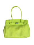 Jelly Firkin 40 Green PVC Bag - Front