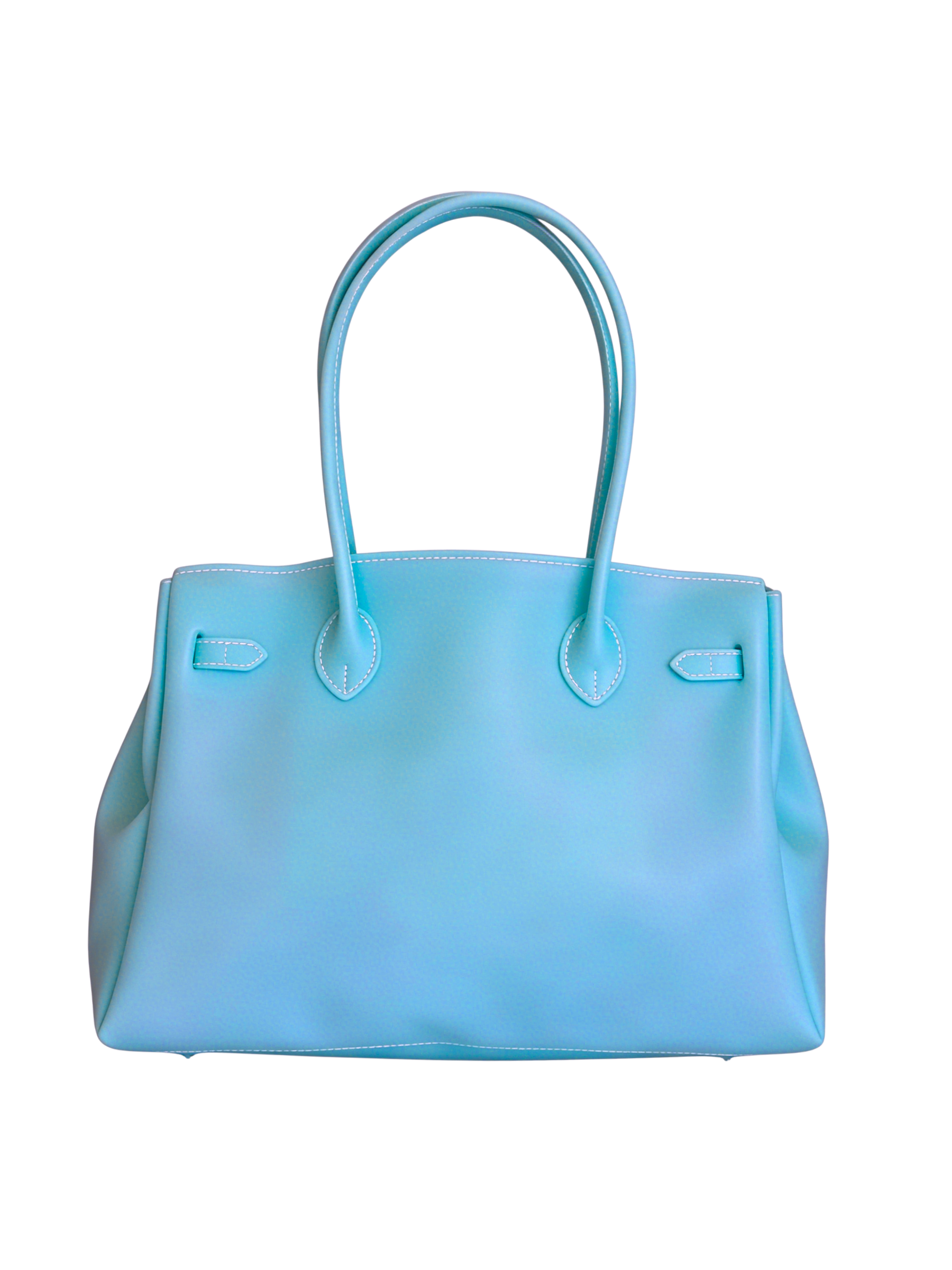 Jelly Firkin 40 Blue PVC Bag - Back