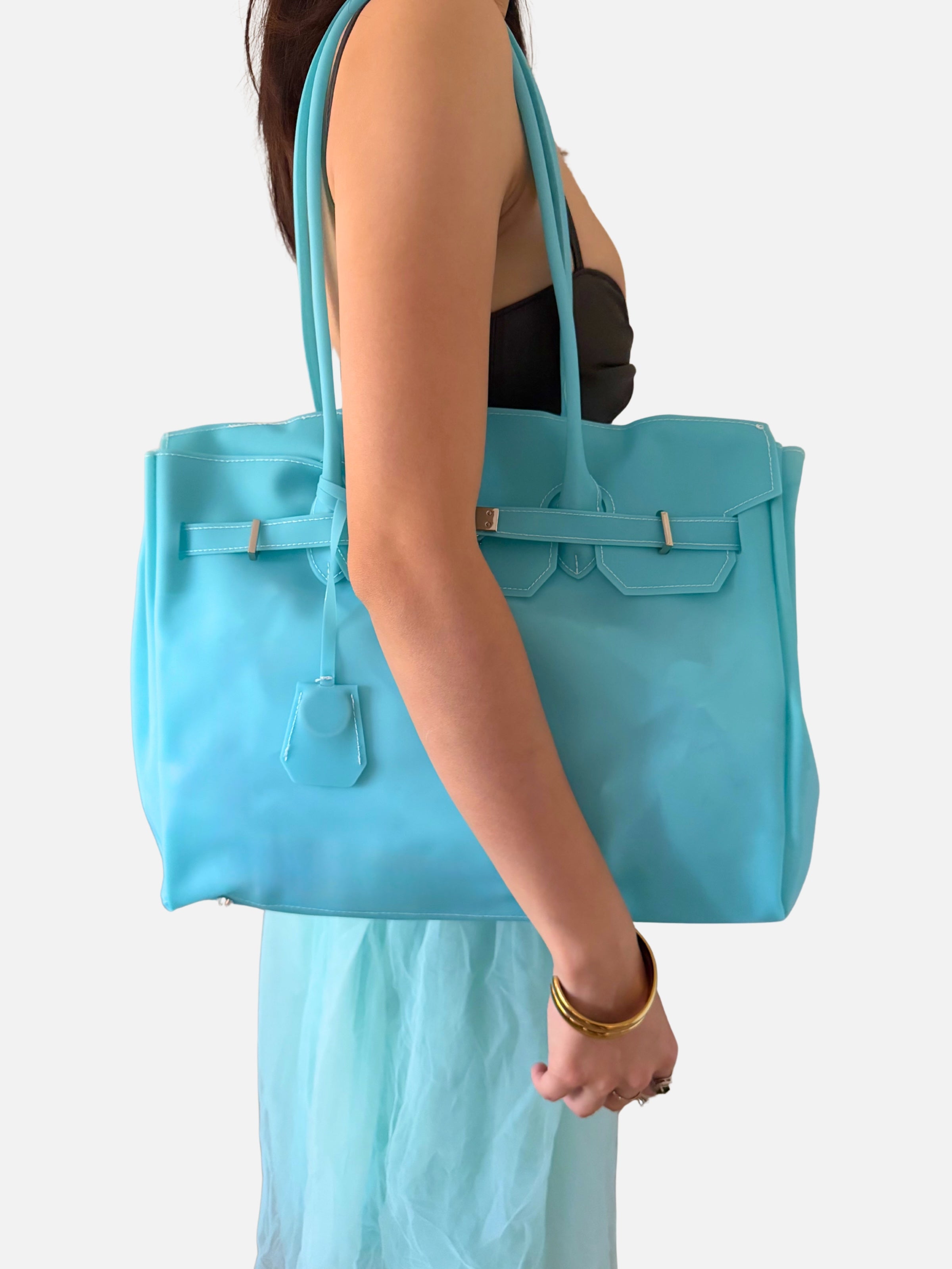 Jelly Firkin 40 Blue PVC Bag - Model 2