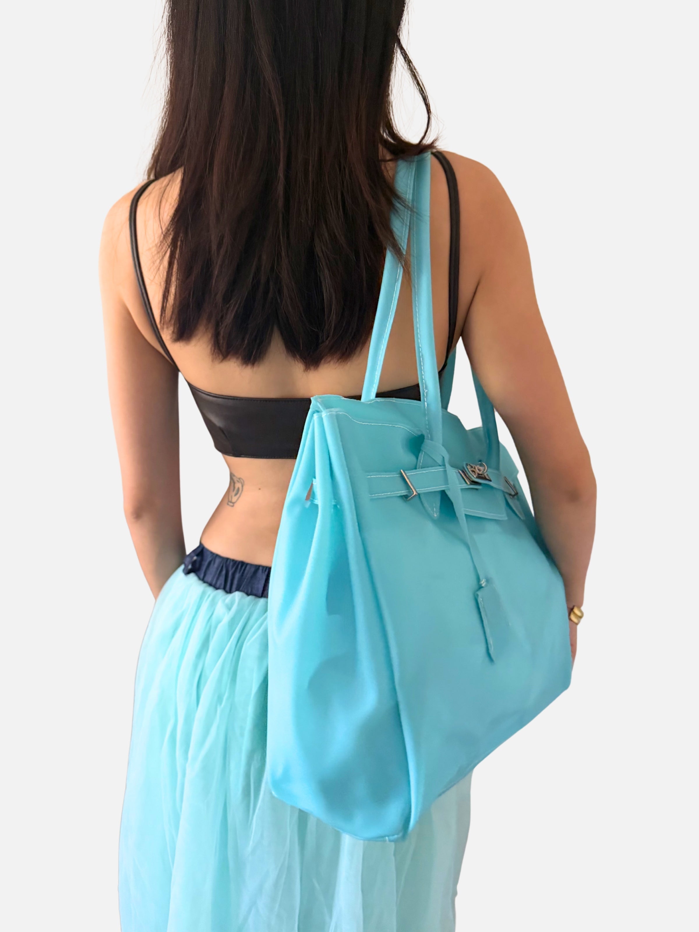 Jelly Firkin 40 Blue PVC Bag - Model 3
