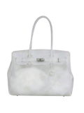 Jelly Firkin 40 White TPU Bag - Front