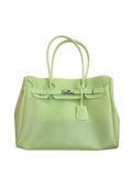 Jelly Firkin 40 Green TPU Bag - Front