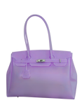 Jelly Firkin 40 Purple TPU Bag - Front