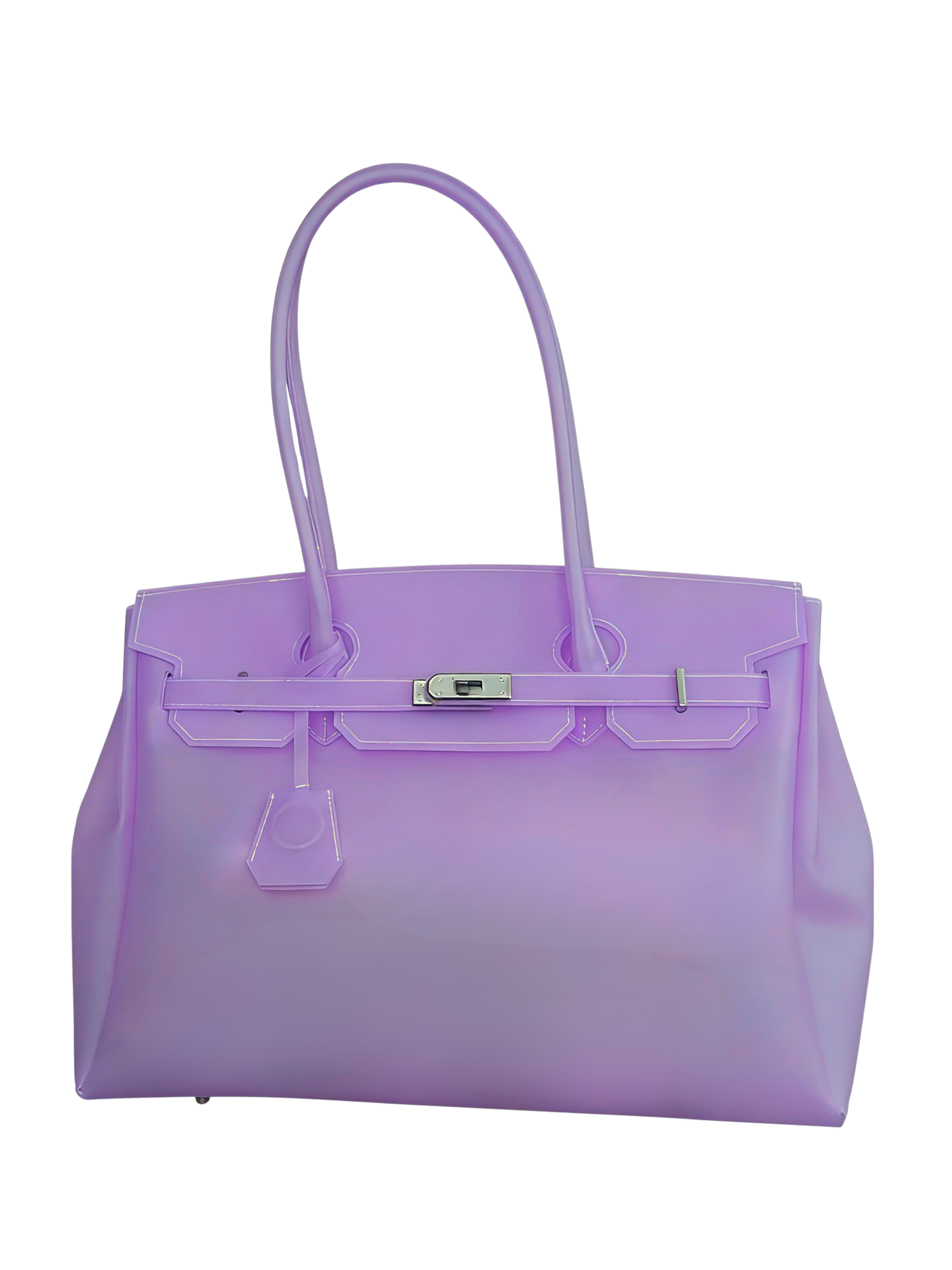 Jelly Firkin 40 Purple TPU Bag - Front