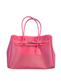 Jelly Firkin 40 Pink TPU Bag - Front