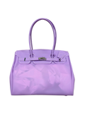Jelly Firkin 40 Purple PVC Bag - Front